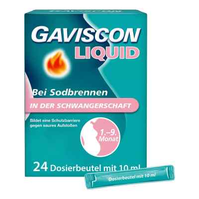 GAVISCON Liquid Suspension bei Sodbrennen i.d. Schwangerschaft 24X10 ml von Reckitt Benckiser Deutschland Gm PZN 10982961
