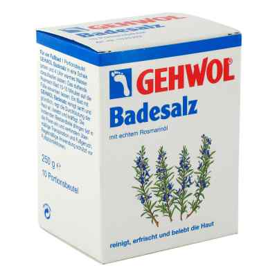 Gehwol Rosmarin Badesalz Portionsbtl. 10X25 g von Eduard Gerlach GmbH PZN 07660751