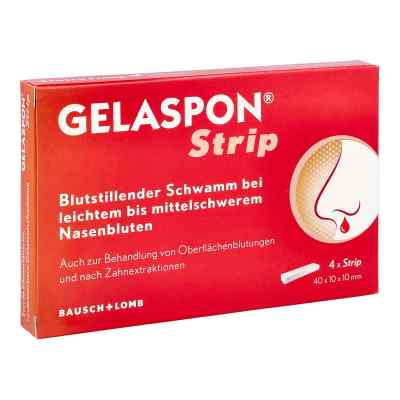 Gelaspon Strip zur Blutstillung und Wundversorgung 4 stk von Dr. Gerhard Mann Chem.-pharm.Fab PZN 17940575