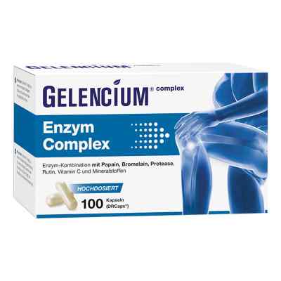  GELENCIUM® Enzym Complex hochdosiert mit Bromelain 100 stk von Heilpflanzenwohl GmbH PZN 18438501