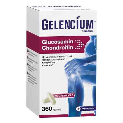 Gelencium® Glucosamin Chondroitin hochdos. Vitamin C Kapseln