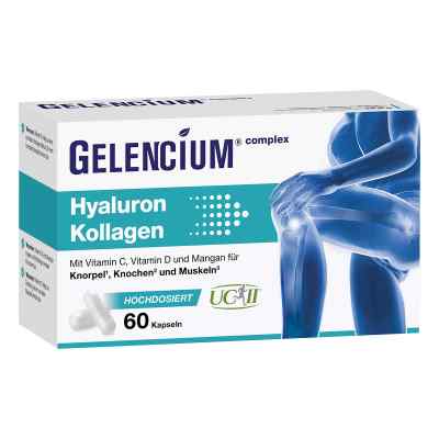 Gelencium® Hyaluron Kollagen hochdosiert Vitamin C Kapseln 