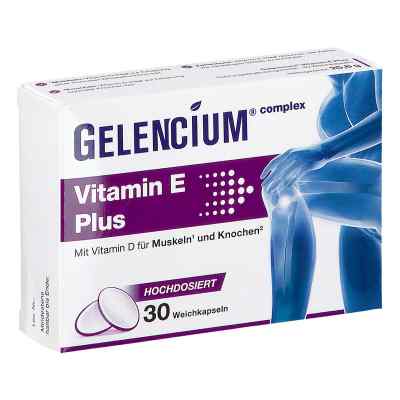 Gelencium® Vitamin E Plus hochdos. mit Vitamin D Weichkapseln