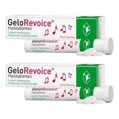 GeloRevoice Halstabletten Kirsch-Menthol Lutschtabletten