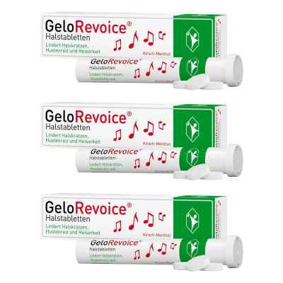 GeloRevoice Halstabletten Kirsch-Menthol Lutschtabletten