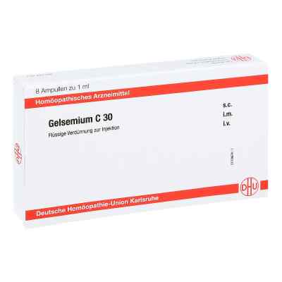 Gelsemium C30 Ampullen 8X1 ml von DHU-Arzneimittel GmbH & Co. KG PZN 11706074