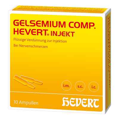 Gelsemium Comp.hevert injekt Ampullen 10 stk von Hevert-Arzneimittel GmbH & Co. K PZN 14179267