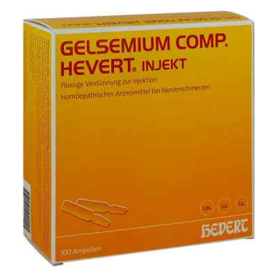 Gelsemium Comp.hevert injekt Ampullen 100 stk von Hevert Arzneimittel GmbH & Co. K PZN 14179296