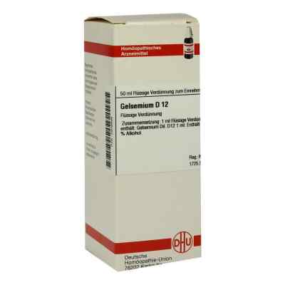 Gelsemium D12 Dilution 50 ml von DHU-Arzneimittel GmbH & Co. KG PZN 02809898