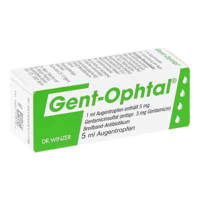Gent Ophtal Augentropfen 5 ml von Dr. Robert Winzer Pharma GmbH PZN 02517173
