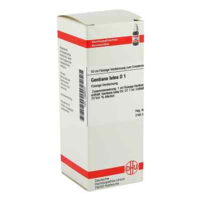 Gentiana Lutea D1 Dilution 50 ml von DHU-Arzneimittel GmbH & Co. KG PZN 02899200