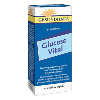 Gesundhaus Glucose Vital Tabletten 30 stk von Wörwag Pharma Production GmbH &  PZN 10797548