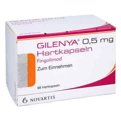 Gilenya 0,5 mg Hartkapseln 98 stk von NOVARTIS Pharma GmbH PZN 07713335