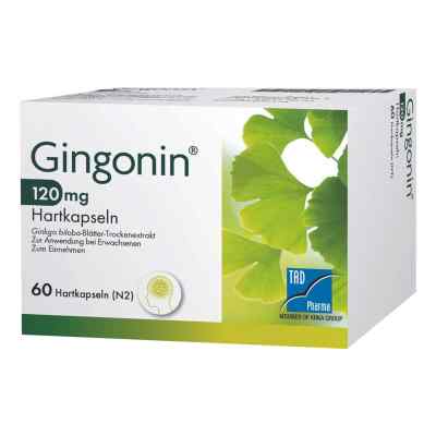 Gingonin 120 mg Hartkapseln 60 stk von TAD Pharma GmbH PZN 12724861