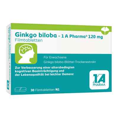 Ginkgo biloba - 1 A Pharma® 120 mg Filmtabletten