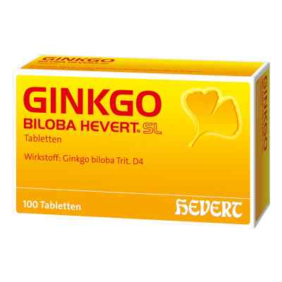 Ginkgo Biloba Hevert SL Tabletten