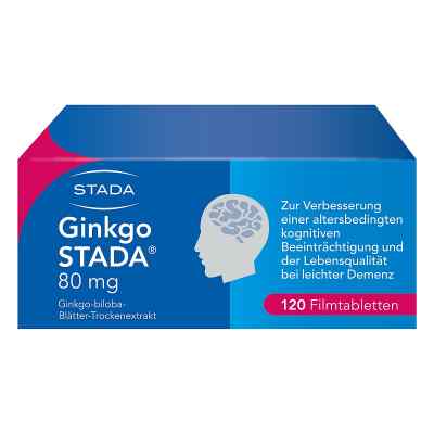 Ginkgo Biloba STADA 80 mg Filmtabletten 120 stk von STADA Consumer Health Deutschland GmbH PZN 11538872
