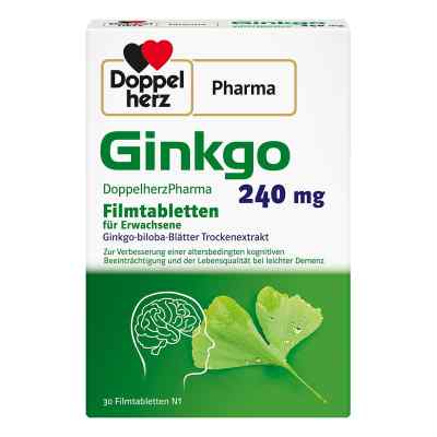 Ginkgo Doppelherzpharma 240 Mg Filmtabletten 30 stk von Queisser Pharma GmbH & Co. KG PZN 18746119
