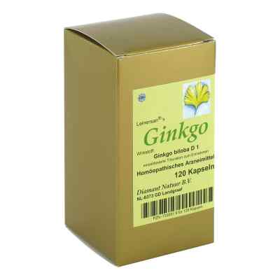 Ginkgo Kapseln 120 stk von Diamant Natuur B. V. s.r.o. PZN 07335519