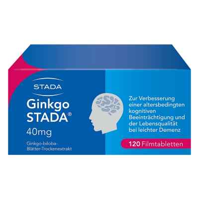 Ginkgo STADA 40mg 120 stk von STADA GmbH PZN 11654271
