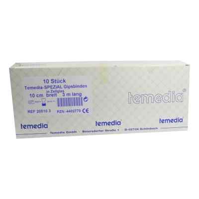 Gipsbinde Temedia Spezial 10 Cmx3 M 10 stk von Holthaus Medical GmbH & Co. KG PZN 04402770