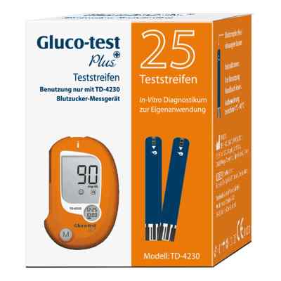 Gluco Test Plus Blutzuckerteststreifen