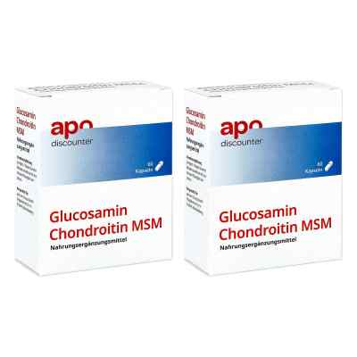 Glucosamin Chondroitin Msm Kapseln 2x60 stk von apo.com Group GmbH PZN 08102165