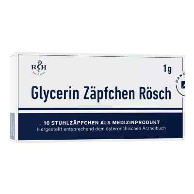 Glycerin Zäpfchen Rösch 1 g gegen Verstopfung