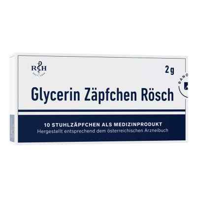 Glycerin Zäpfchen Rösch 2 g gegen Verstopfung