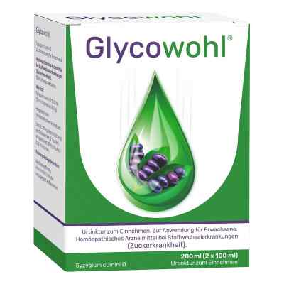 Glycowohl® pflanzliche Tropfen bei Diabetes und Blutzucker 2X100 ml von Heilpflanzenwohl GmbH PZN 15897177
