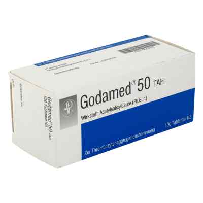 Godamed 50mg ASS TAH 100 stk von Dr. Pfleger Arzneimittel GmbH PZN 03641076