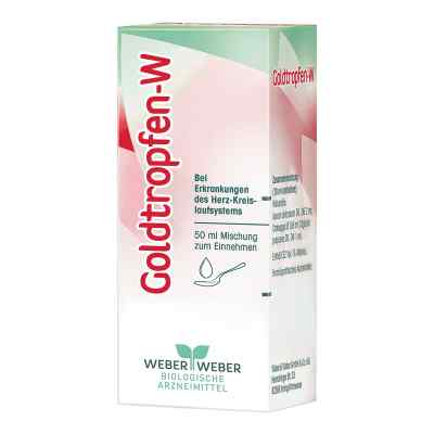 Goldtropfen W Tropfen zum Einnehmen 50 ml von WEBER & WEBER GmbH PZN 03317772