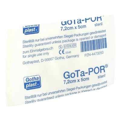 Gota-por Wundpflaster 5x7,2 cm steril