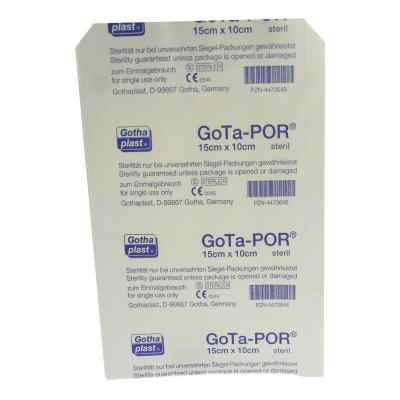 Gota-por Wundpflaster steril 100x150 mm