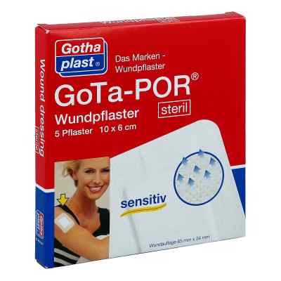 Gota-por Wundpflaster steril 60x100 mm