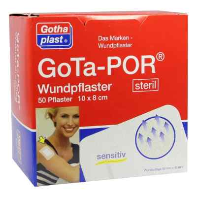 Gota-por Wundpflaster steril 80x100 mm