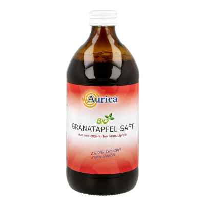 Granatapfel 100% Direktsaft Bio 500 ml von AURICA Naturheilm.u.Naturwaren G PZN 05463041