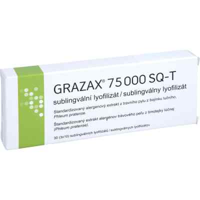 Grazax 75.000 Sq-t Lyo-tabl.lyophili.z.einnehmen 30 stk von Abacus Medicine A/S PZN 16624286