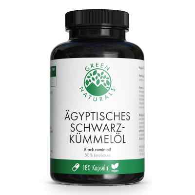 Green Naturals ägyptisches Schwarzkümmelöl Kapseln