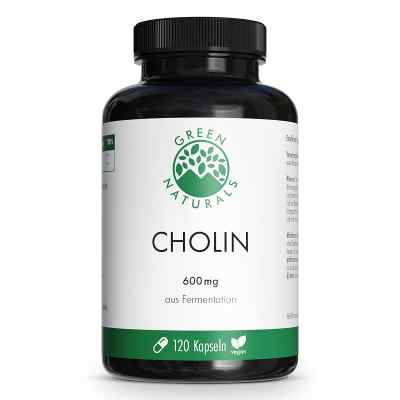 Green Naturals® Cholin 600 mg hochdosiert Kapseln vegan