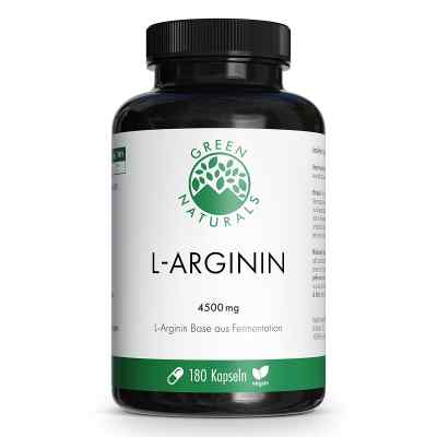 Green Naturals® L-Arginin Base 4500 mg Kapseln vegan