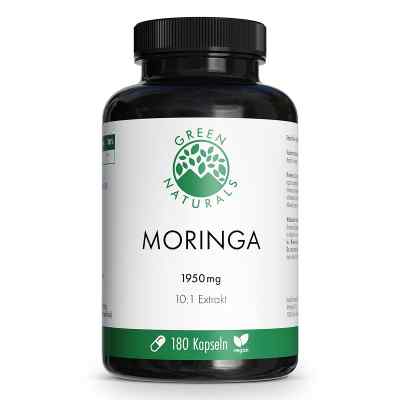 Green Naturals® Moringa 1.950 mg hochdosiert Kapseln vegan