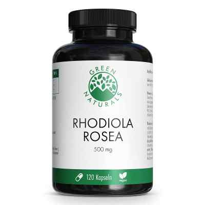 GREEN NATURALS Rhodiola Rosea 500 mg hochdosiert 