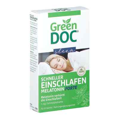 Greendoc Schneller Einschlafen Melatoni. Forte 20 stk von DISTRICON GmbH PZN 16021300