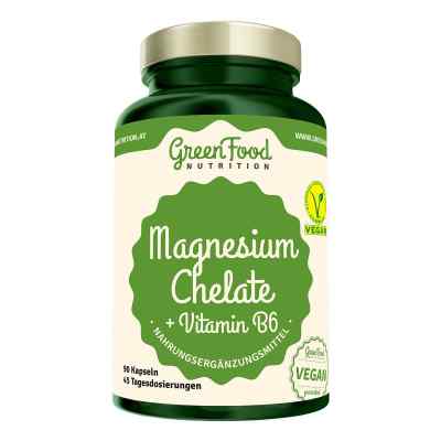 GreenFood Nutrition Magnesium Chelate + Vitamin B6 Kapseln