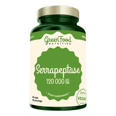 GreenFood Nutrition Serrapeptase 120.000 IU Kapseln