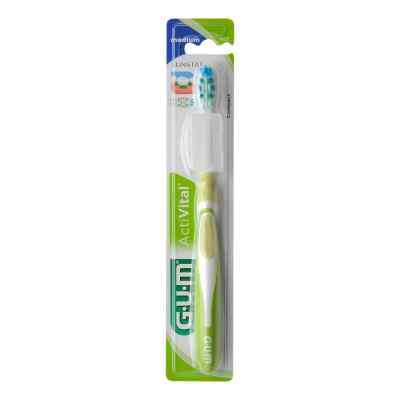 GUM ActiVital Zahnbürste kompakt mittel 1 stk von Sunstar Deutschland GmbH PZN 01235165