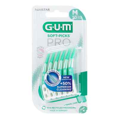 GUM SOFT-PICKS PRO Interdentalbürsten Medium 30 stk von Sunstar Deutschland GmbH PZN 18468347