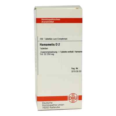 Hamamelis D2 Tabletten 200 stk von DHU-Arzneimittel GmbH & Co. KG PZN 02899795