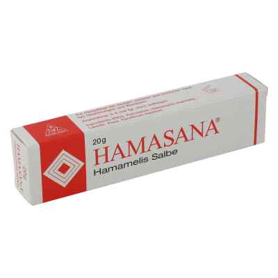 Hamasana Hamamelis Salbe 20 g von ROBUGEN GmbH & Co.KG PZN 00842294